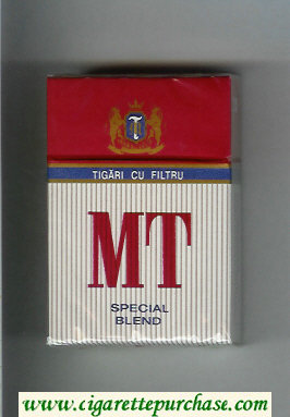 MT Special Blend cigarettes hard box