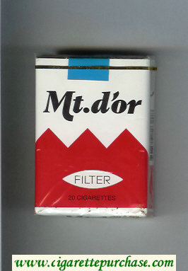 Mt.d'or Filter cigarettes soft box