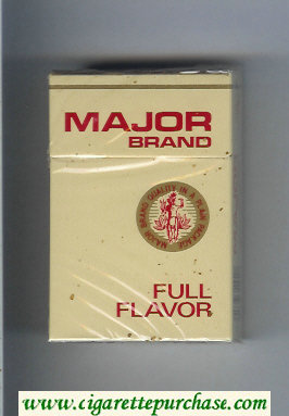 Major Brand Full Flavor cigarettes hard box