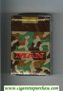 Man King Size Europe cigarettes soft box