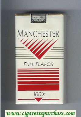 Manchester Full Flavor 100s cigarettes soft box