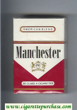 Manchester PH Oscar American Blend cigarettes hard box