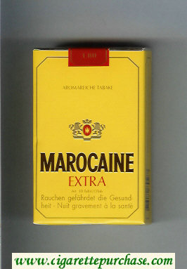 Marocaine Extra Aromareiche Tabake cigarettes soft box