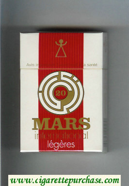 Mars International Legeres cigarettes hard box