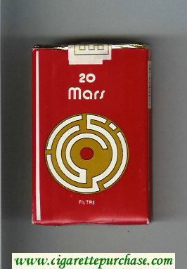 Mars cigarettes soft box