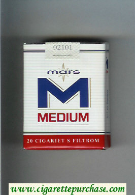 Mars M Medium cigarettes soft box