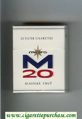 Mars M 20 Klasicka Chut cigarettes hard box