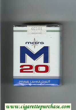 Mars M 20 Prava Lahna Chut cigarettes soft box