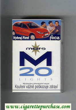 Mars M 20 Vyhraj Ford Focus Lights cigarettes hard box