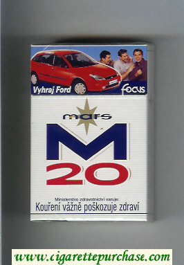 Mars M 20 Vyhraj Ford Focus cigarettes hard box