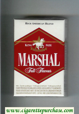 Marshal Full Flavourt cigarettes hard box