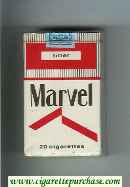 Marvel soft box cigarettes