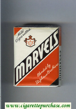 Marvels Mild cigarettes soft box