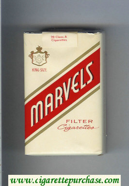 Marvels cigarettes soft box