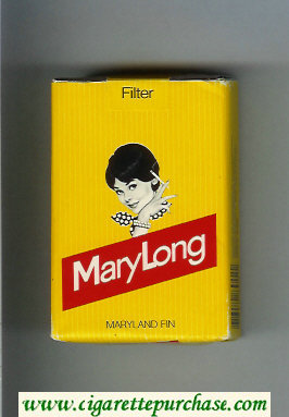 MaryLong Filter Maryland Fin cigarettes soft box