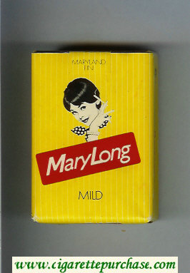 MaryLong Mild Mariland Fin cigarettes soft box