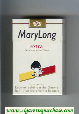 MaryLong Extra cigarettes hard box