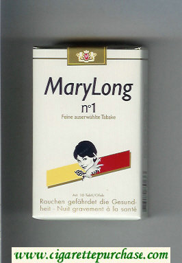 MaryLong No 1 cigarettes soft box