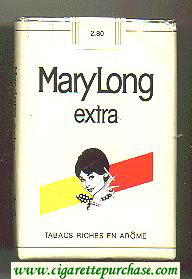 MaryLong extra soft box cigarettes