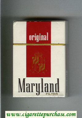 Maryland Original cigarettes hard box