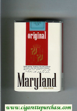 Maryland Original cigarettes soft box