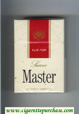 Master Suave cigarettes hard box