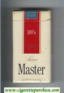 Master 100s Suave cigarettes soft box