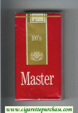 Master 100s cigarettes soft box