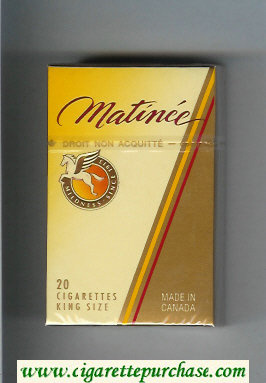 Matinee 20 cigarettes King Size hard box