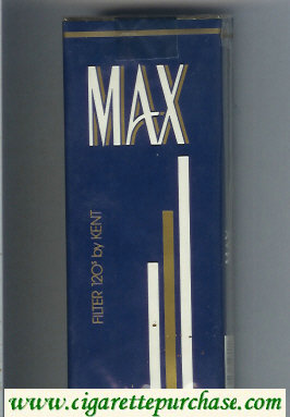 Max Filter 120s cigarettes soft box