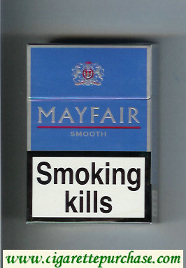 Mayfair Smooth cigarettes hard box