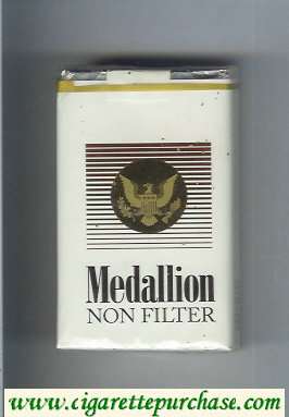 Medallion Non Filter cigarettes soft box