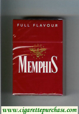 Memphis Full Flavour cigarettes hard box