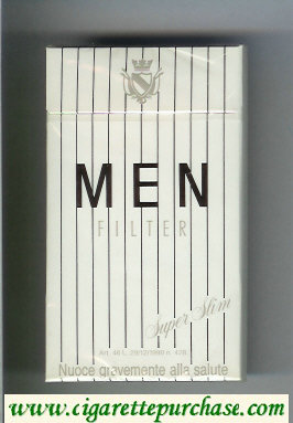 Men Filter 100 cigarettes hard box