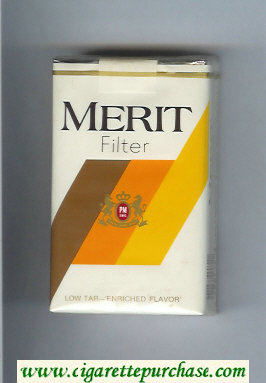 Merit Filter cigarettes soft box