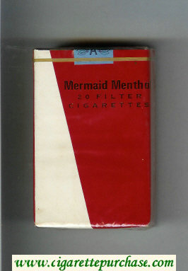 Mermaid Menthol cigarettes soft box