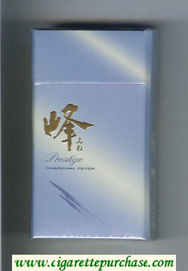 Mi-Ne Prestige 100s cigarettes hard box