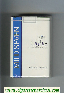 Mild Seven Lights cigarettes soft box