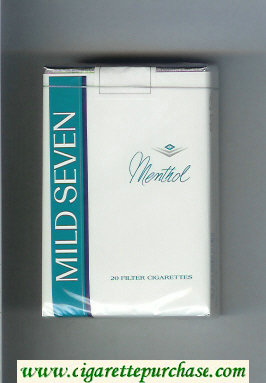 Mild Seven Menthol cigarettes soft box