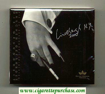 Millenium Edittion 24s cigarettes wide flat hard box