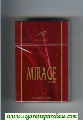 Mirage Classic Full Flavour cigarettes hard box