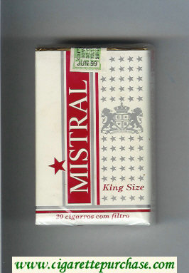 Mistral King Size cigarettes soft box