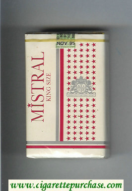 Mistral King Size soft box cigarettes