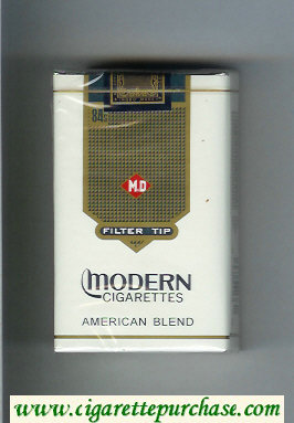 Modern Filter Tip American Blend cigarettes soft box