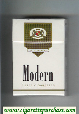 Modern Full Flavour Filter cigarettes hard box