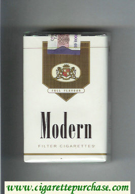 Modern Full Flavour Filter cigarettes soft box