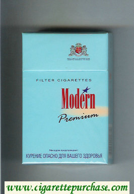 Modern Premium Filter cigarettes hard box