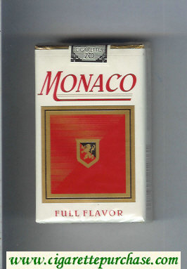 Monaco Full Flavor Cigarettes soft box