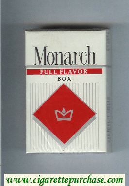 Monarch Full Flavor cigarettes hard box