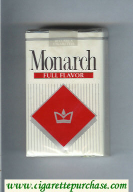 Monarch Full Flavor cigarettes soft box